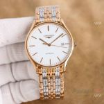 Swiss Copy Longines Lyre ETA2892-2 Automatic Two-tone Rose Gold 38.5 mm Watches